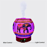 EssentialLitez Handcrafted Ultrasonic Essential Oil Diffusers (Ethnic Elephant)