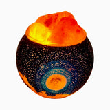Himalayan CrystalLitez Aromatherapy Salt Lamp with UL Listed  Dimmer Cord ,Handcrafted Artisan Made (Moon)
