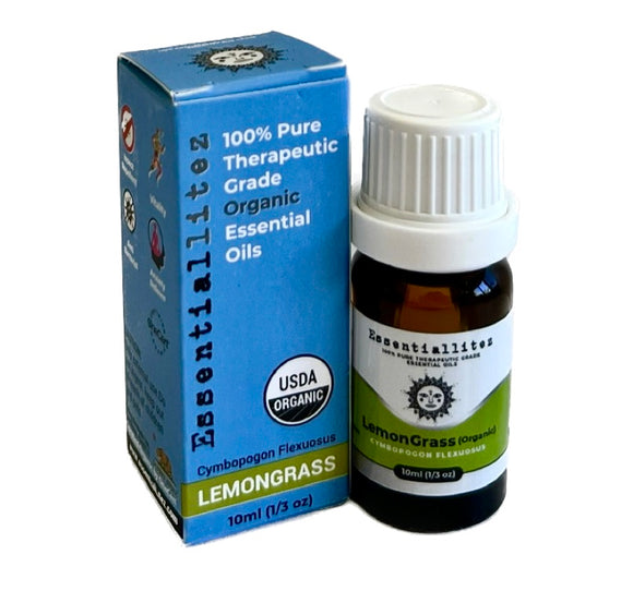 organic lemongrass essential oil 100% oure USDA 